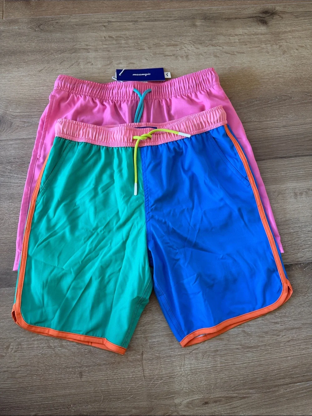 Set of 2 Boys size 14/16 Swim trunks